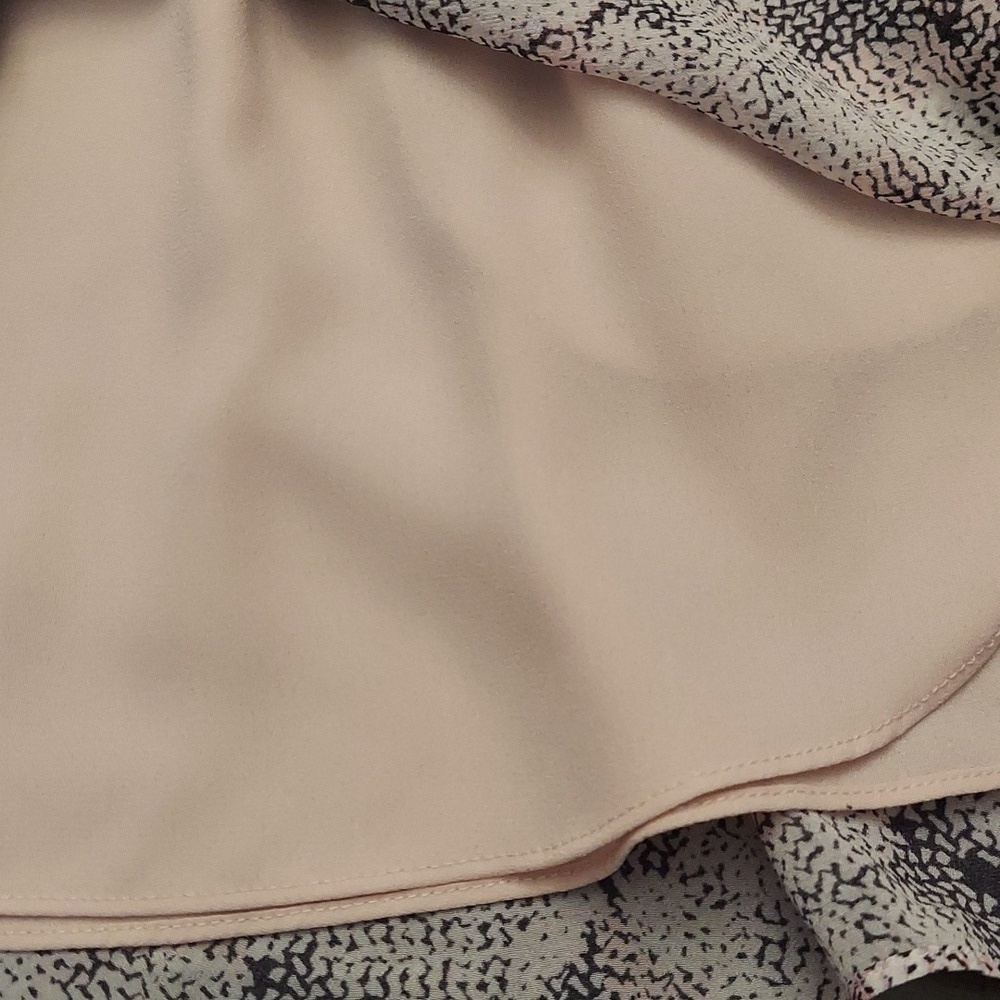 REISS Jonah Circle Print A Line Mini Skirt 4 Date Night Summer Flowy Breathable - Picture 10 of 14